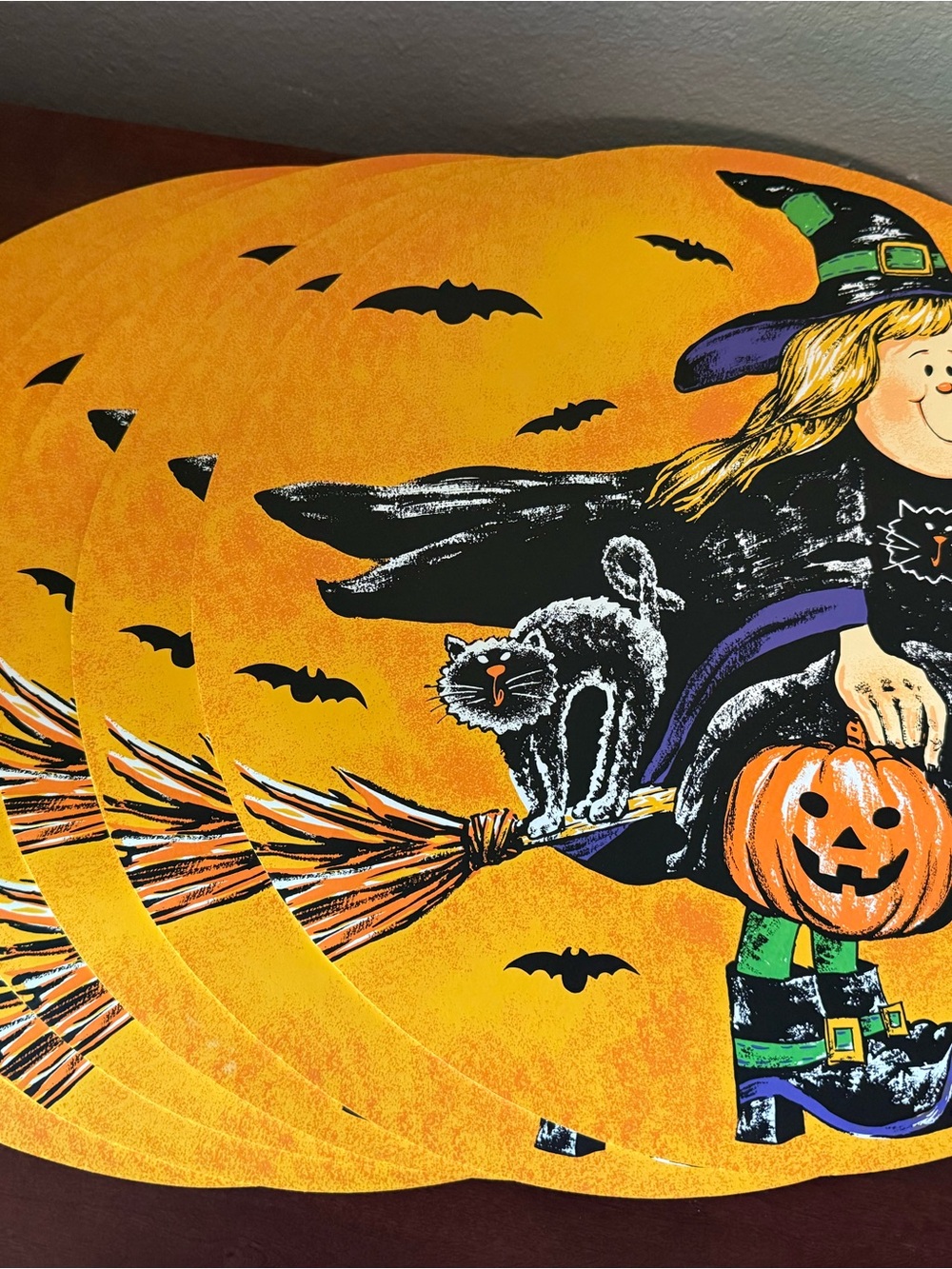 Halloween placemats set of 6